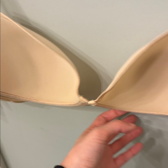 Skims no show mesh wire bra 32DD cream color - Picture 8 of 14